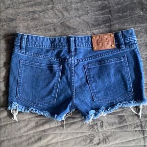 NWOT Tory Burch Cut Off Shorts